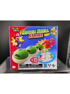 Super Mario Hover Shell Strike Air Hockey Game Set
